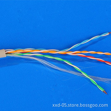 UTP Cat5e Indoor Cabling Cable, 24AWG Solid Copper, Various Colors Available